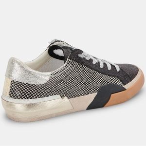 Zina Sneakers by Dolce Vita. Mercury Leather